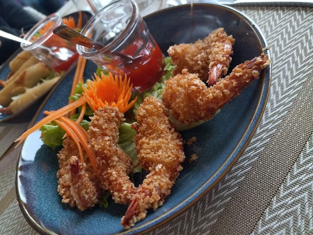 Crevettes Frites Maison