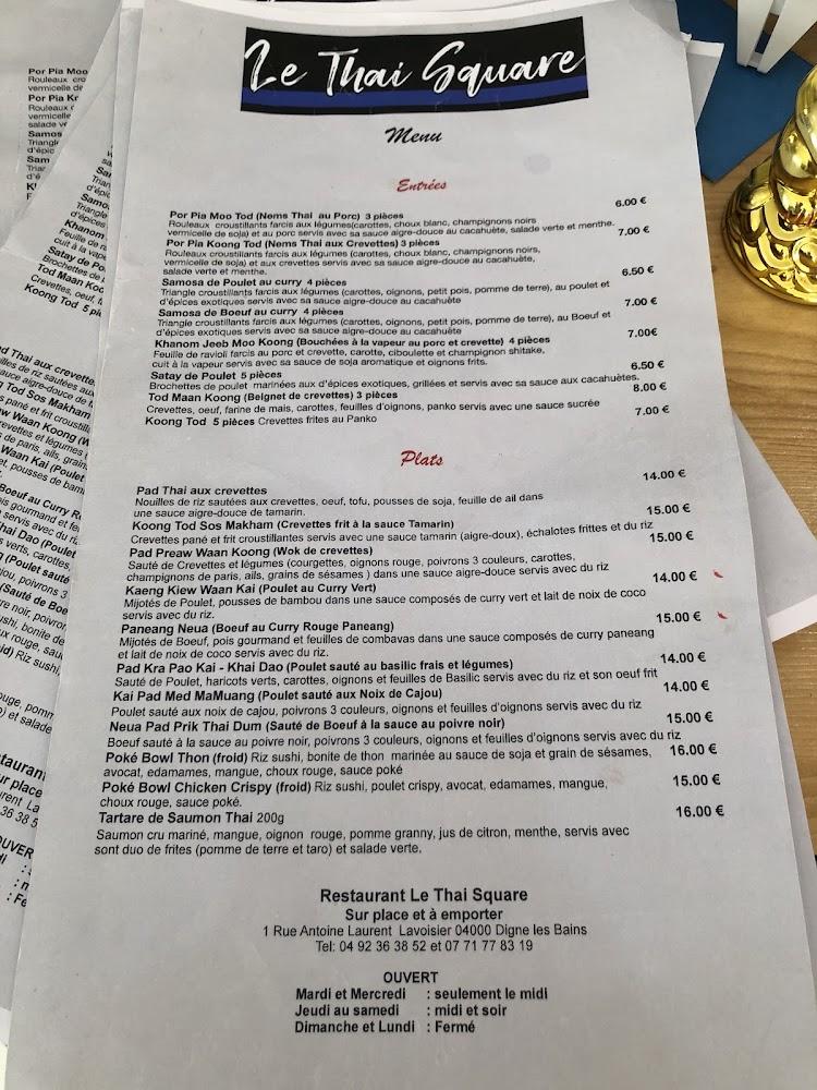 Le Thai Square - Menu Image 2